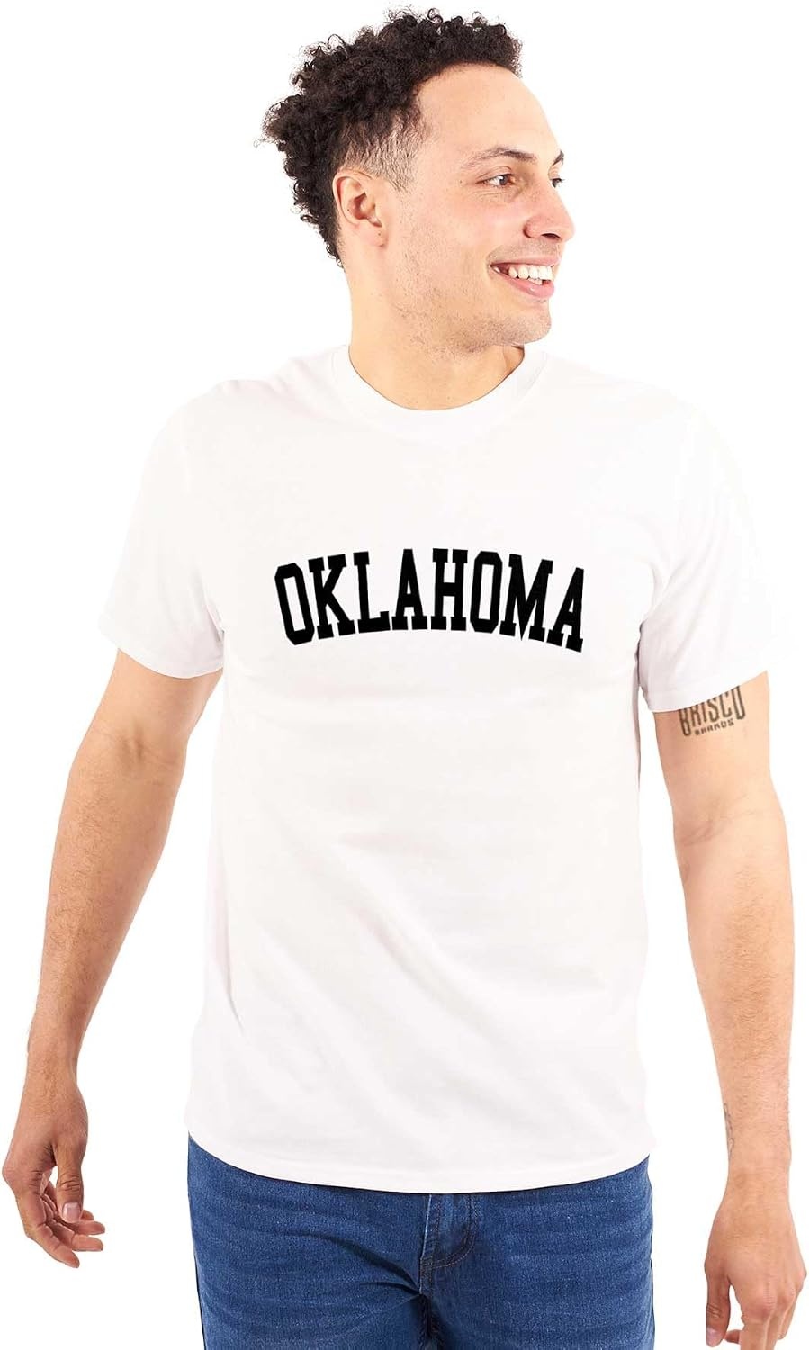 image:imageUSA State Simple Traditional Classic Graphic T Shirt for Men or WomenWhite