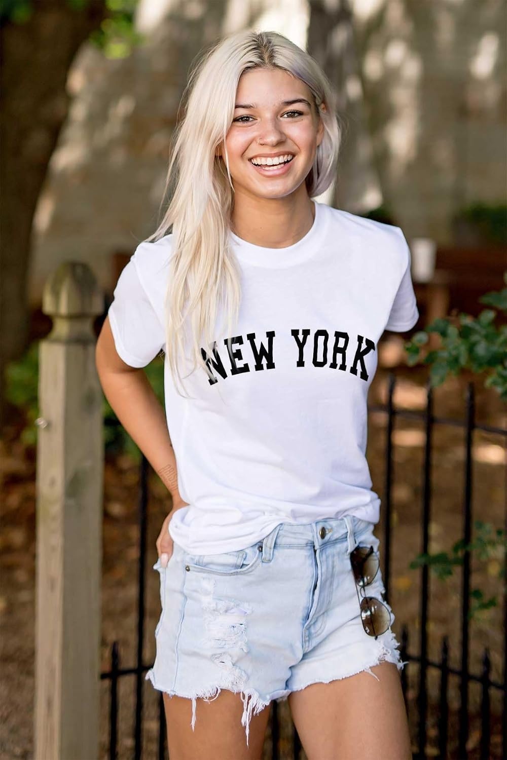 image:imageUSA State Simple Traditional Classic Graphic T Shirt for Men or WomenWhite