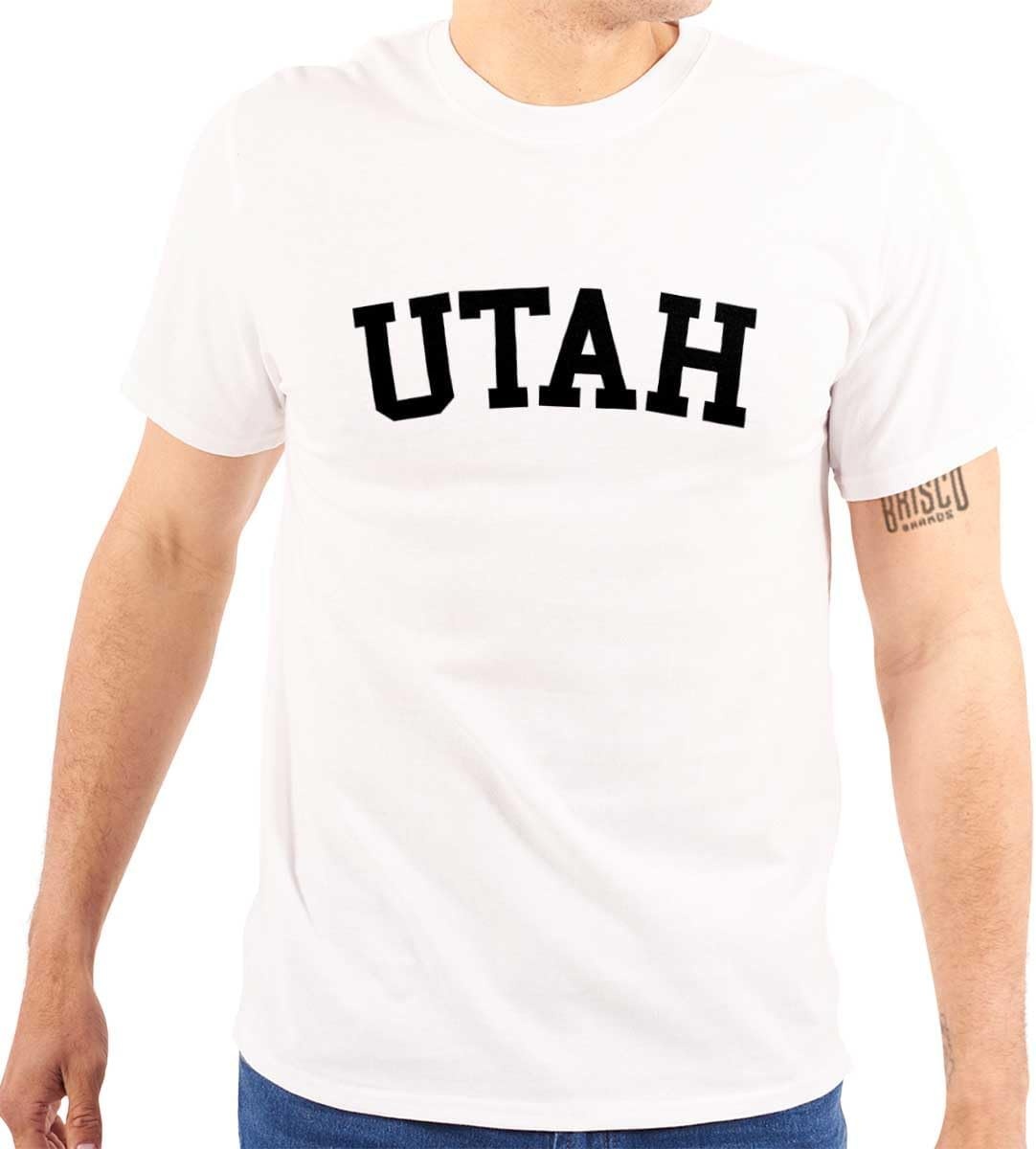 image:imageUSA State Simple Traditional Classic Graphic T Shirt for Men or WomenWhite
