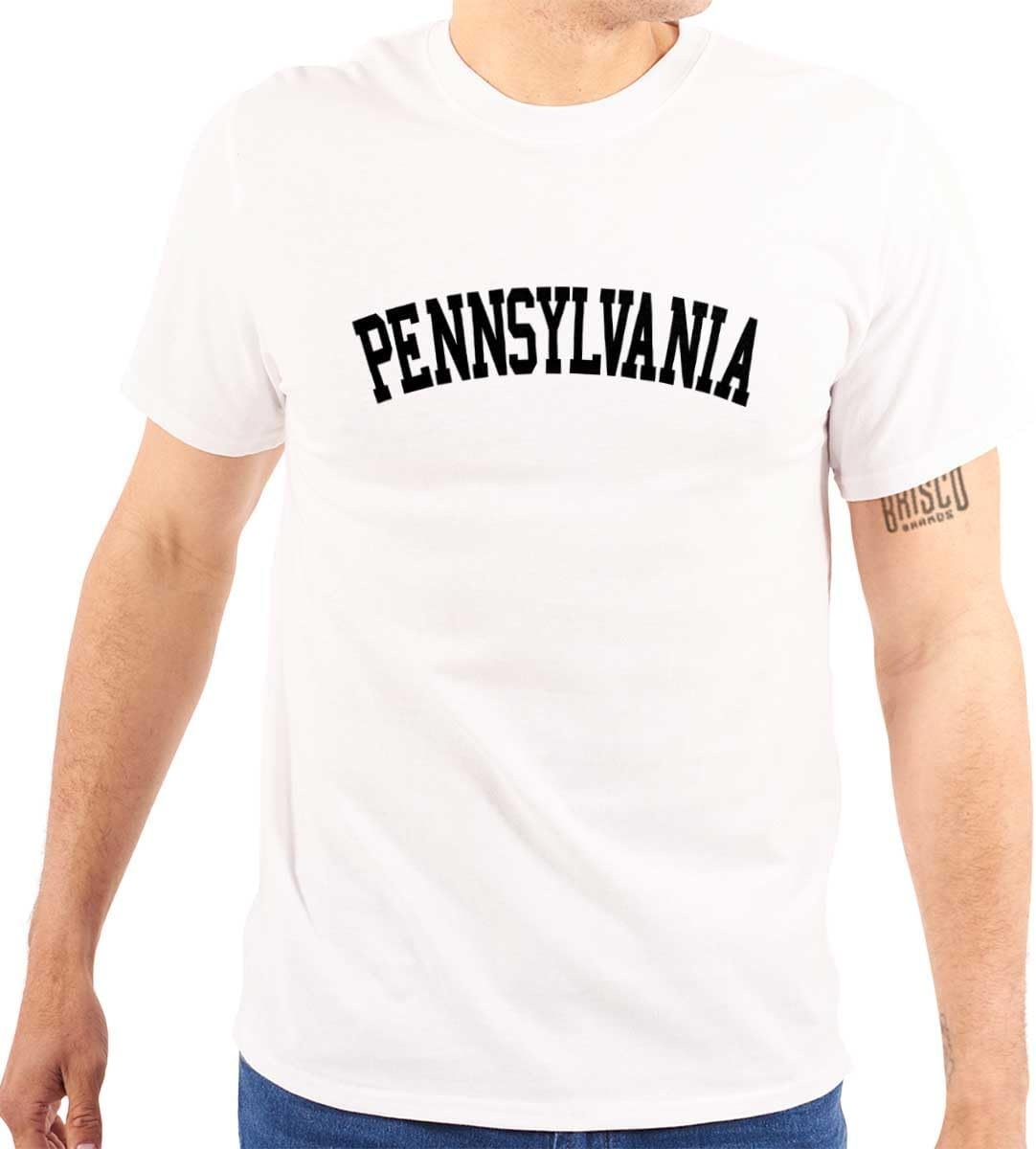 image:imageUSA State Simple Traditional Classic Graphic T Shirt for Men or WomenWhite