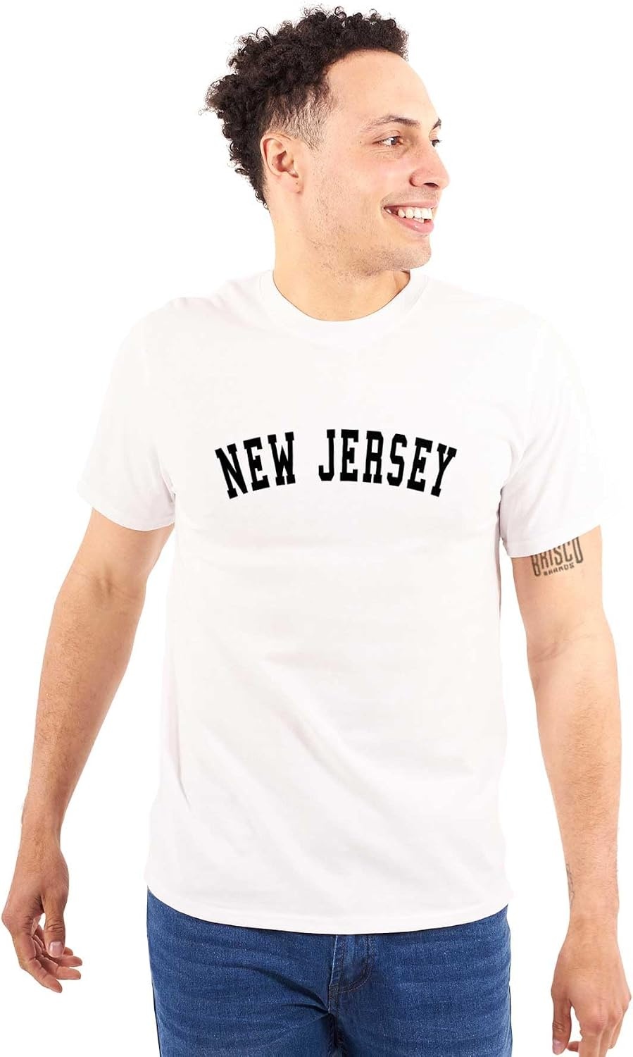 image:imageUSA State Simple Traditional Classic Graphic T Shirt for Men or WomenWhite