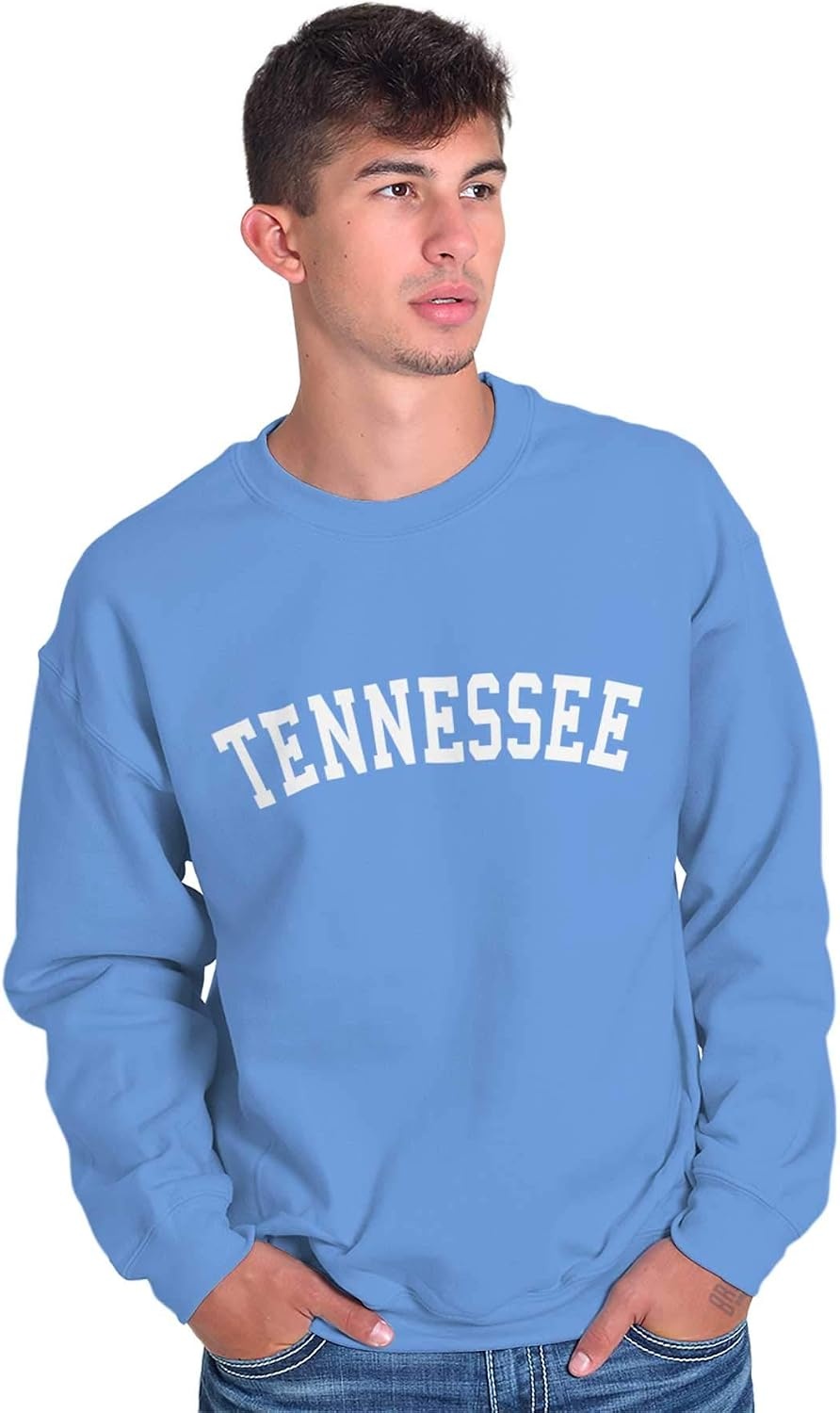 image:imageUSA State Simple Traditional Classic Sweatshirt for Men and WomenCarolina Blue