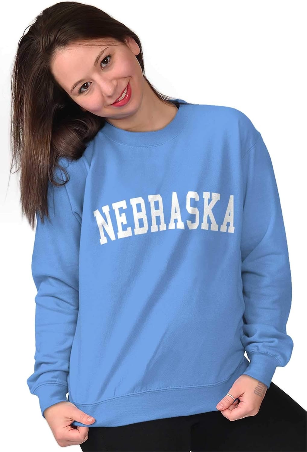 image:imageUSA State Simple Traditional Classic Sweatshirt for Men and WomenCarolina Blue
