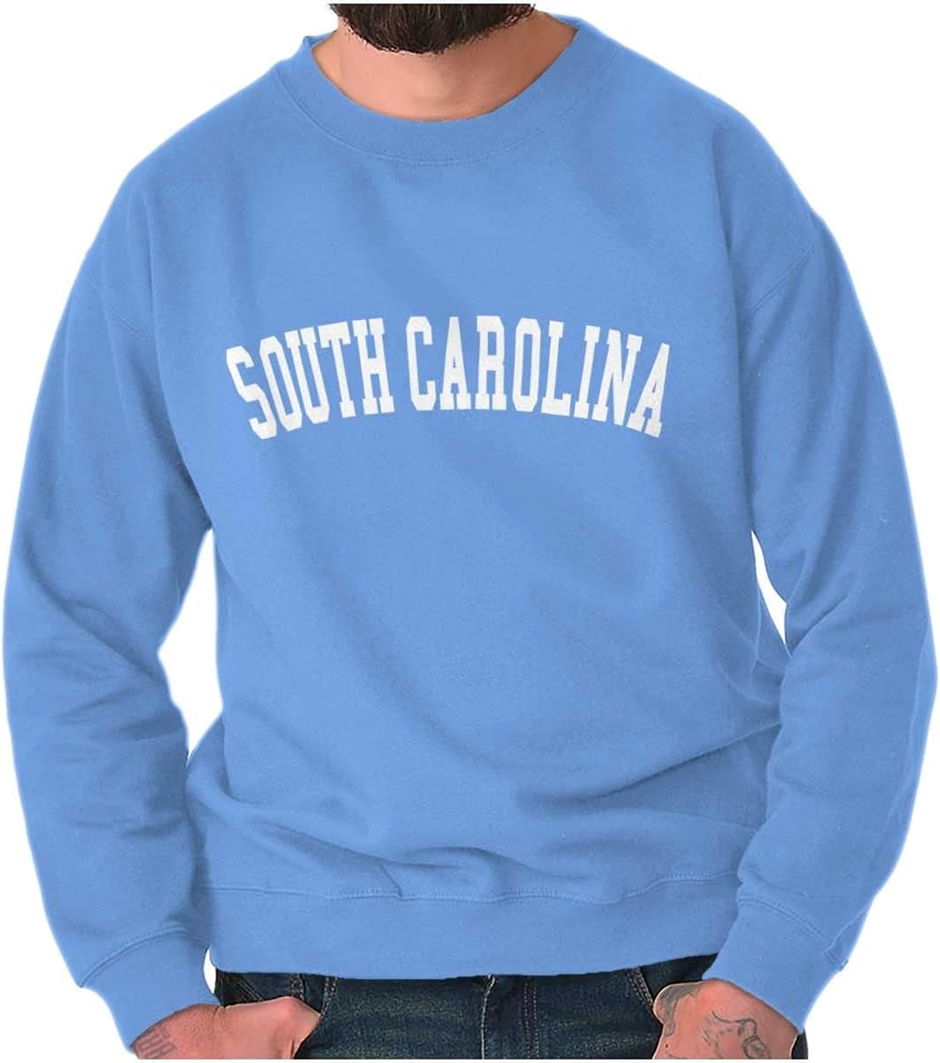 image:imageUSA State Simple Traditional Classic Sweatshirt for Men and WomenCarolina Blue
