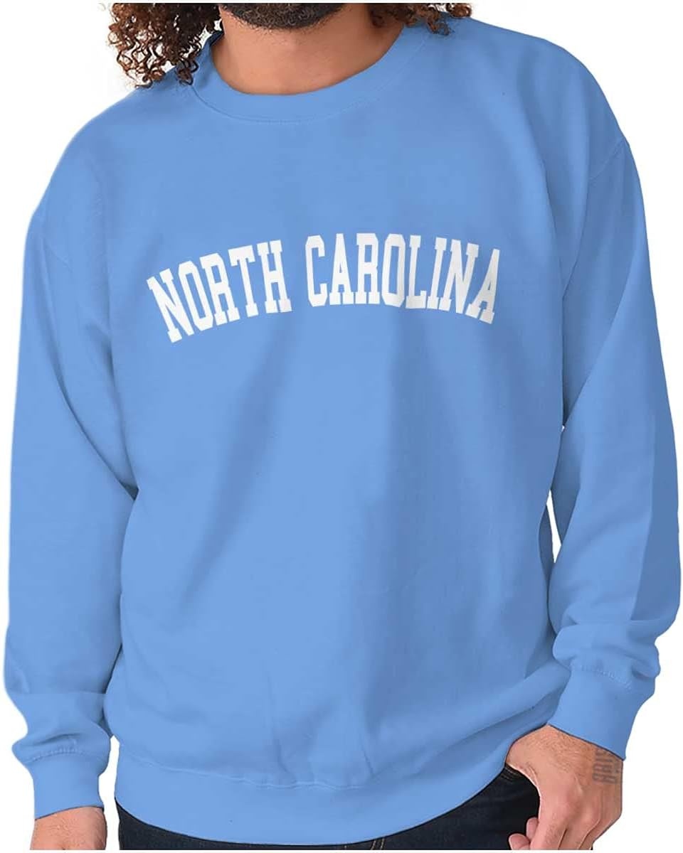 image:imageUSA State Simple Traditional Classic Sweatshirt for Men and WomenCarolina Blue