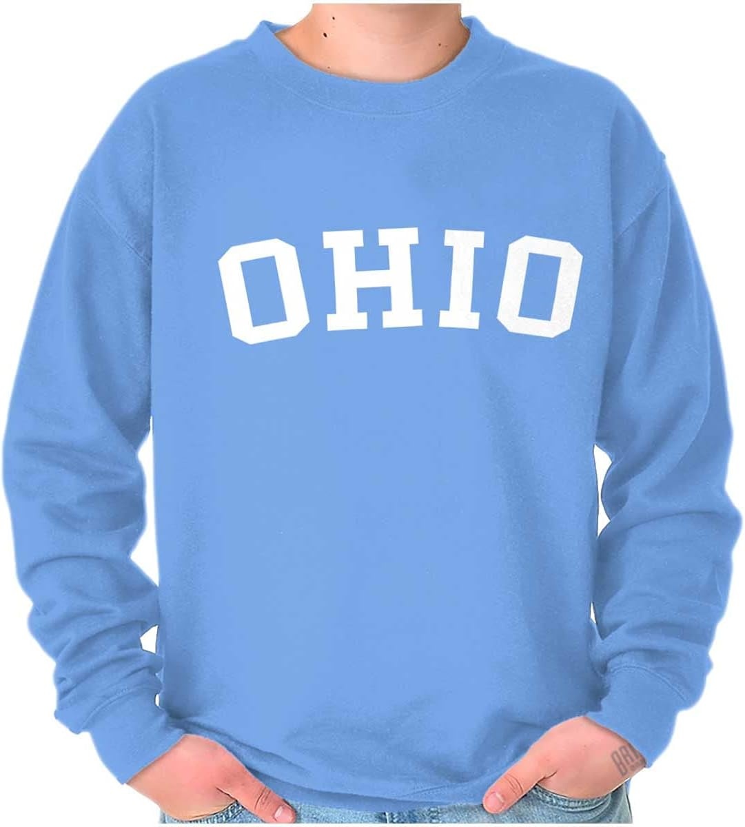 image:imageUSA State Simple Traditional Classic Sweatshirt for Men and WomenCarolina Blue
