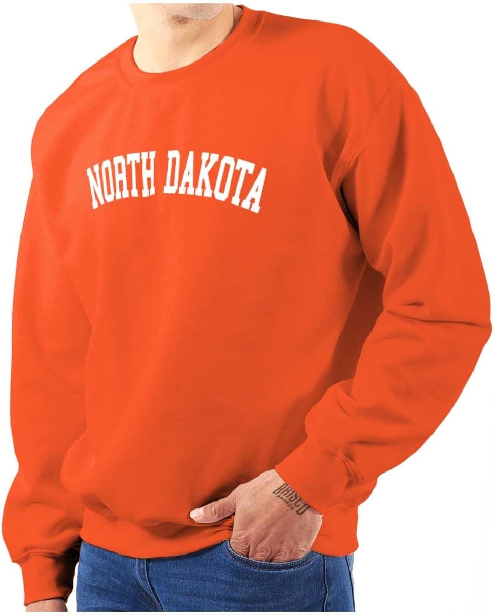 image:imageUSA State Simple Traditional Classic Sweatshirt for Men and WomenOrange