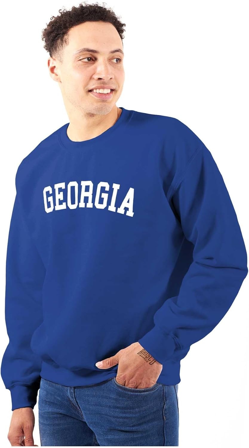 image:imageUSA State Simple Traditional Classic Sweatshirt for Men and WomenRoyal