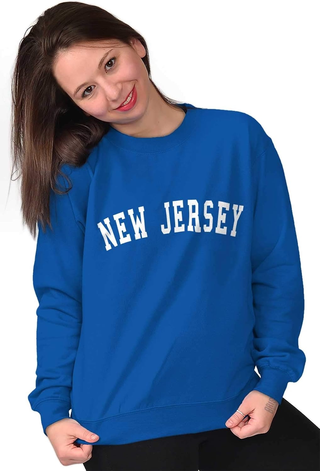 image:imageUSA State Simple Traditional Classic Sweatshirt for Men and WomenRoyal