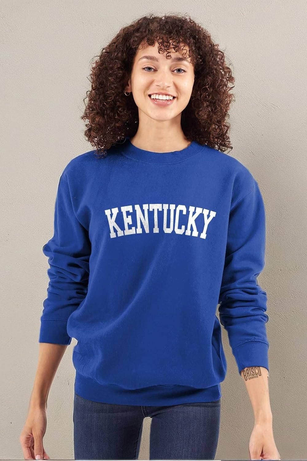 image:imageUSA State Simple Traditional Classic Sweatshirt for Men and WomenRoyal