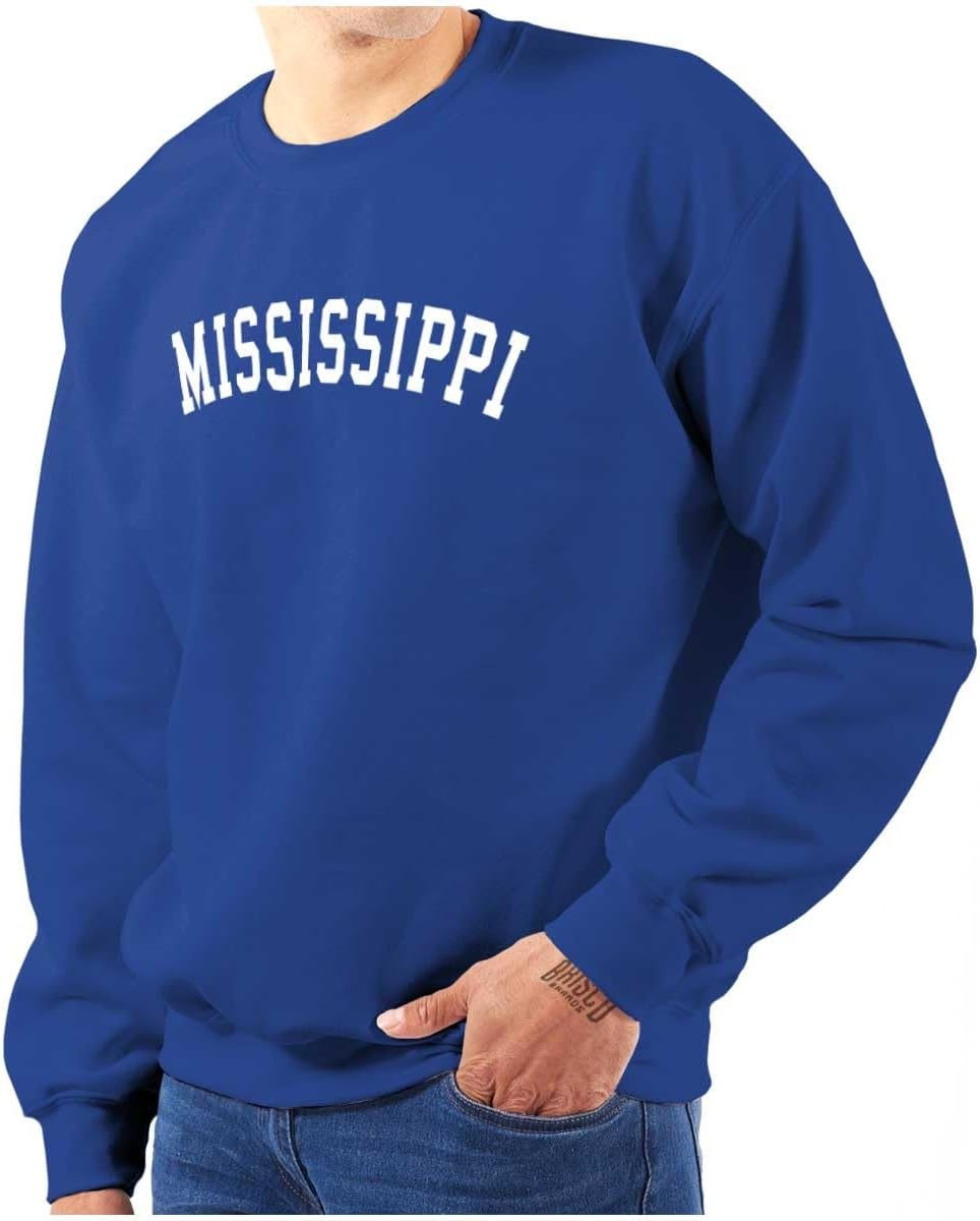 image:imageUSA State Simple Traditional Classic Sweatshirt for Men and WomenRoyal