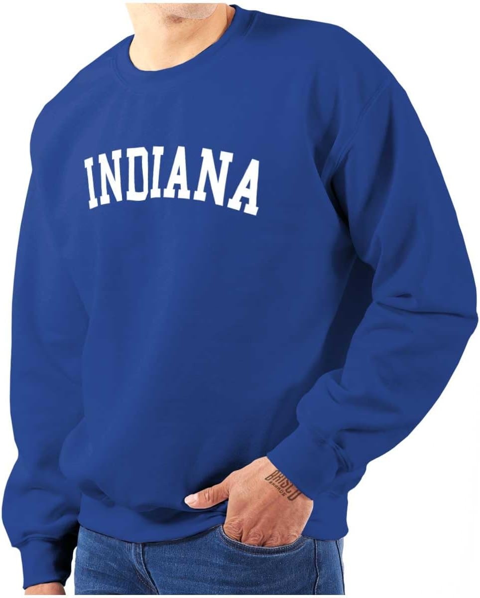 image:imageUSA State Simple Traditional Classic Sweatshirt for Men and WomenRoyal