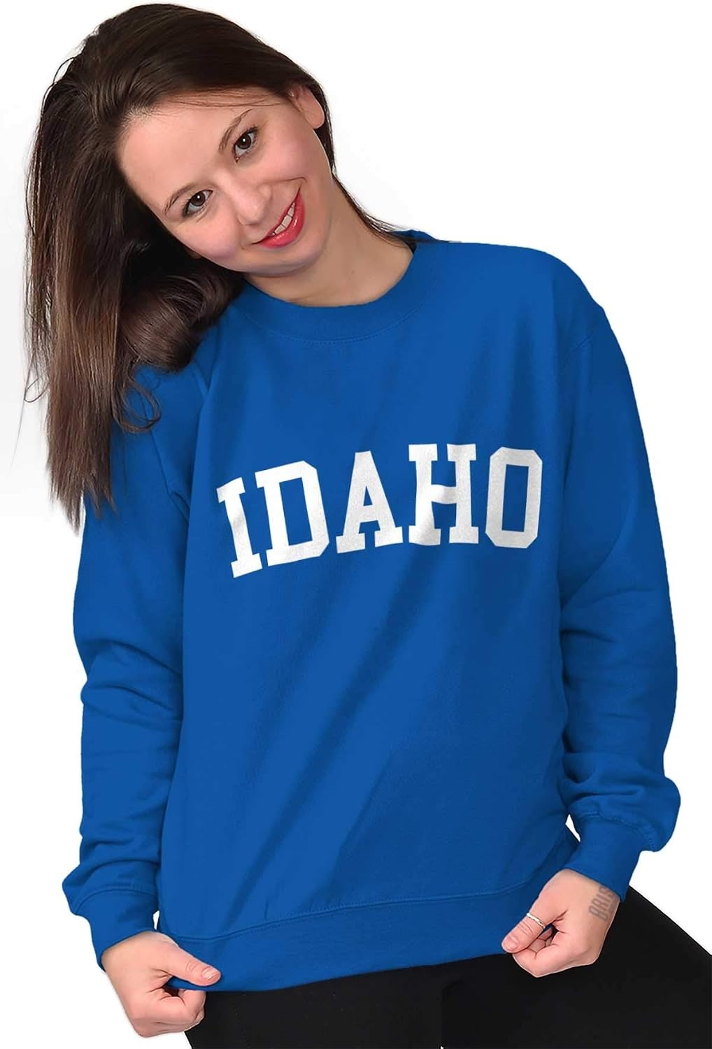 image:imageUSA State Simple Traditional Classic Sweatshirt for Men and WomenRoyal