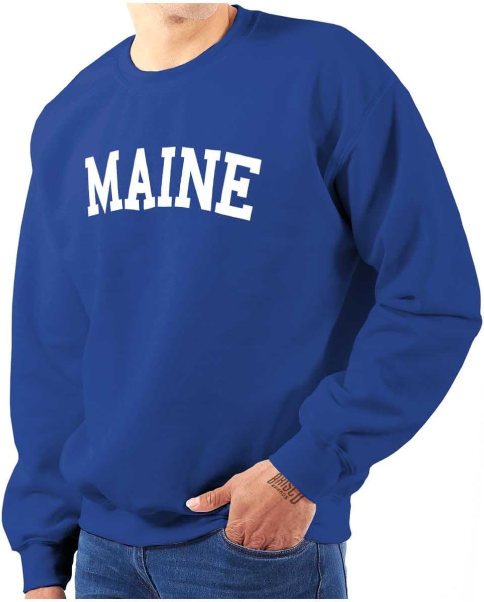 image:imageUSA State Simple Traditional Classic Sweatshirt for Men and WomenRoyal