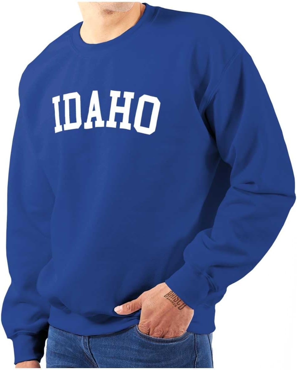 image:imageUSA State Simple Traditional Classic Sweatshirt for Men and WomenRoyal