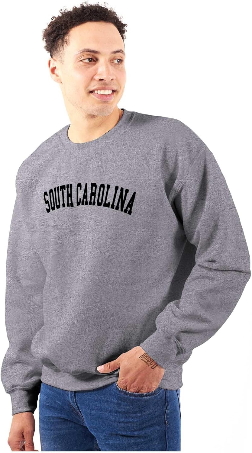 image:imageUSA State Simple Traditional Classic Sweatshirt for Men and WomenSport Grey
