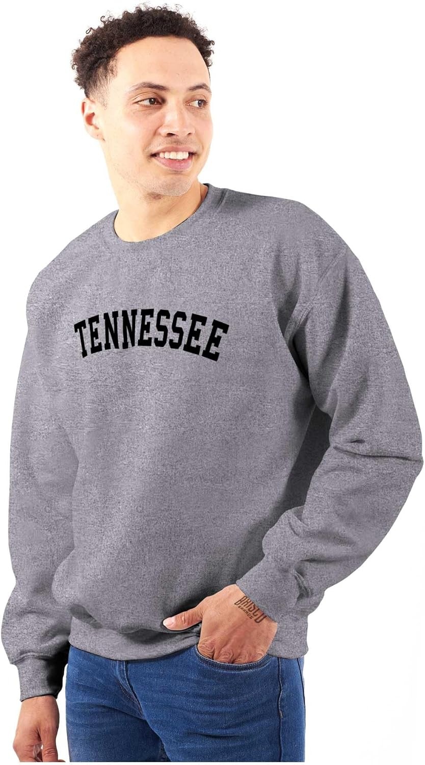image:imageUSA State Simple Traditional Classic Sweatshirt for Men and WomenSport Grey