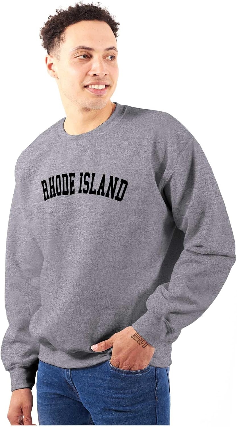 image:imageUSA State Simple Traditional Classic Sweatshirt for Men and WomenSport Grey