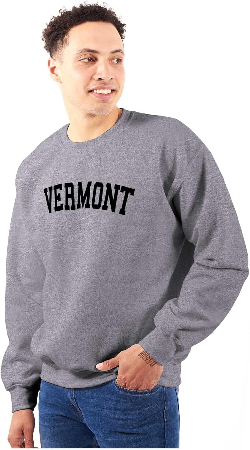 image:imageUSA State Simple Traditional Classic Sweatshirt for Men and WomenSport Grey