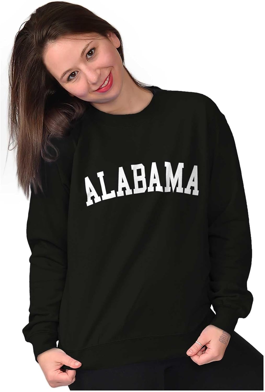 image:imageUSA State Simple Traditional Classic Sweatshirt for Men or WomenBlack