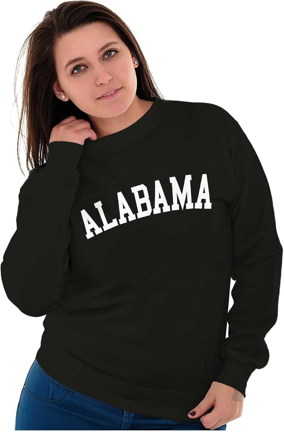 image:imageUSA State Simple Traditional Classic Sweatshirt for Men or WomenBlack