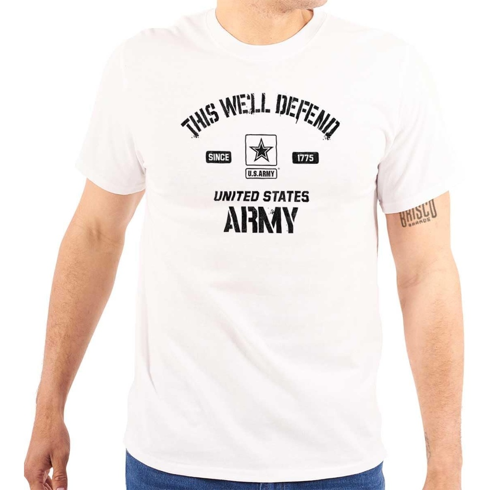 image:imageUS Army This Well Defend Graphic T Shirt Men or WomenWhite