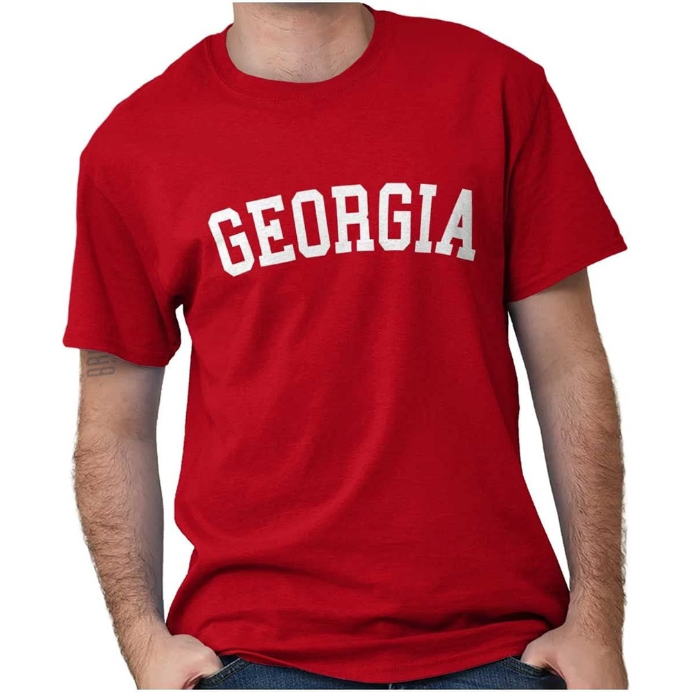 image:imageUSA State Simple Traditional Classic Graphic T Shirt for Men or WomenCherry Red