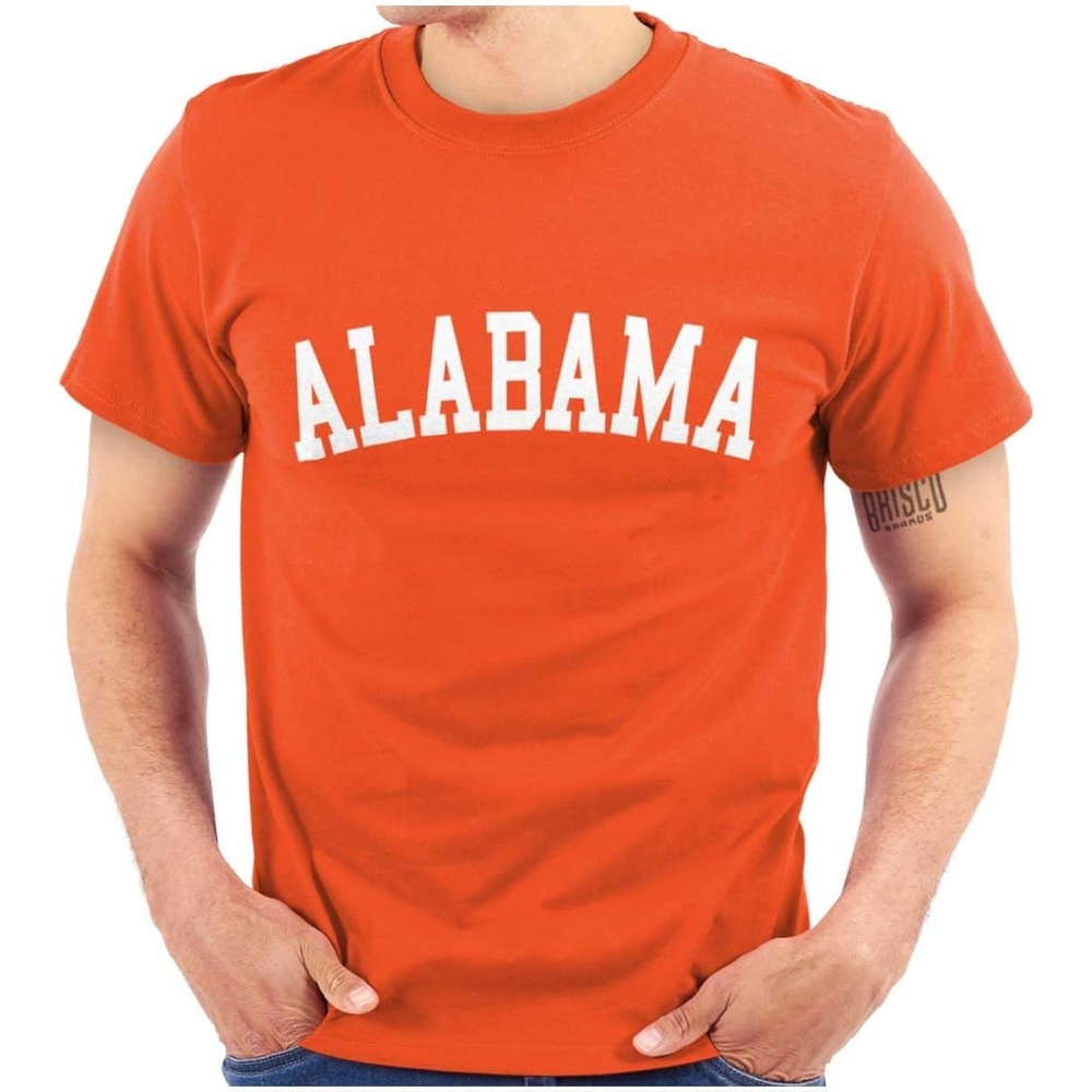 image:imageUSA State Simple Traditional Classic Graphic T Shirt for Men or WomenOrange