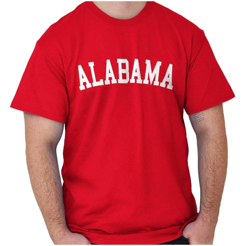 image:imageUSA State Simple Traditional Classic Graphic T Shirt for Men or WomenRed