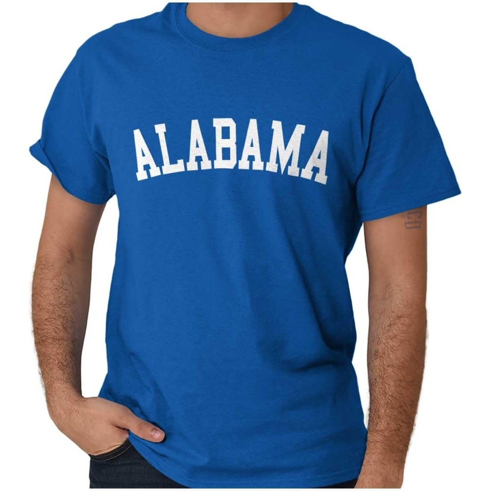 image:imageUSA State Simple Traditional Classic Graphic T Shirt for Men or WomenRoyal