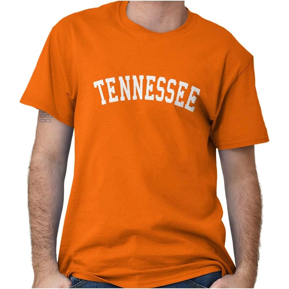 image:imageUSA State Simple Traditional Classic Graphic T Shirt for Men or WomenTennessee Orange