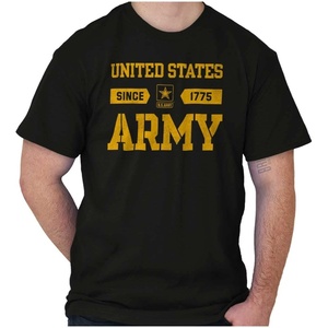 US Army Soldier Veteran Proud Pride Graphic T Shirt Men or Women(Black)