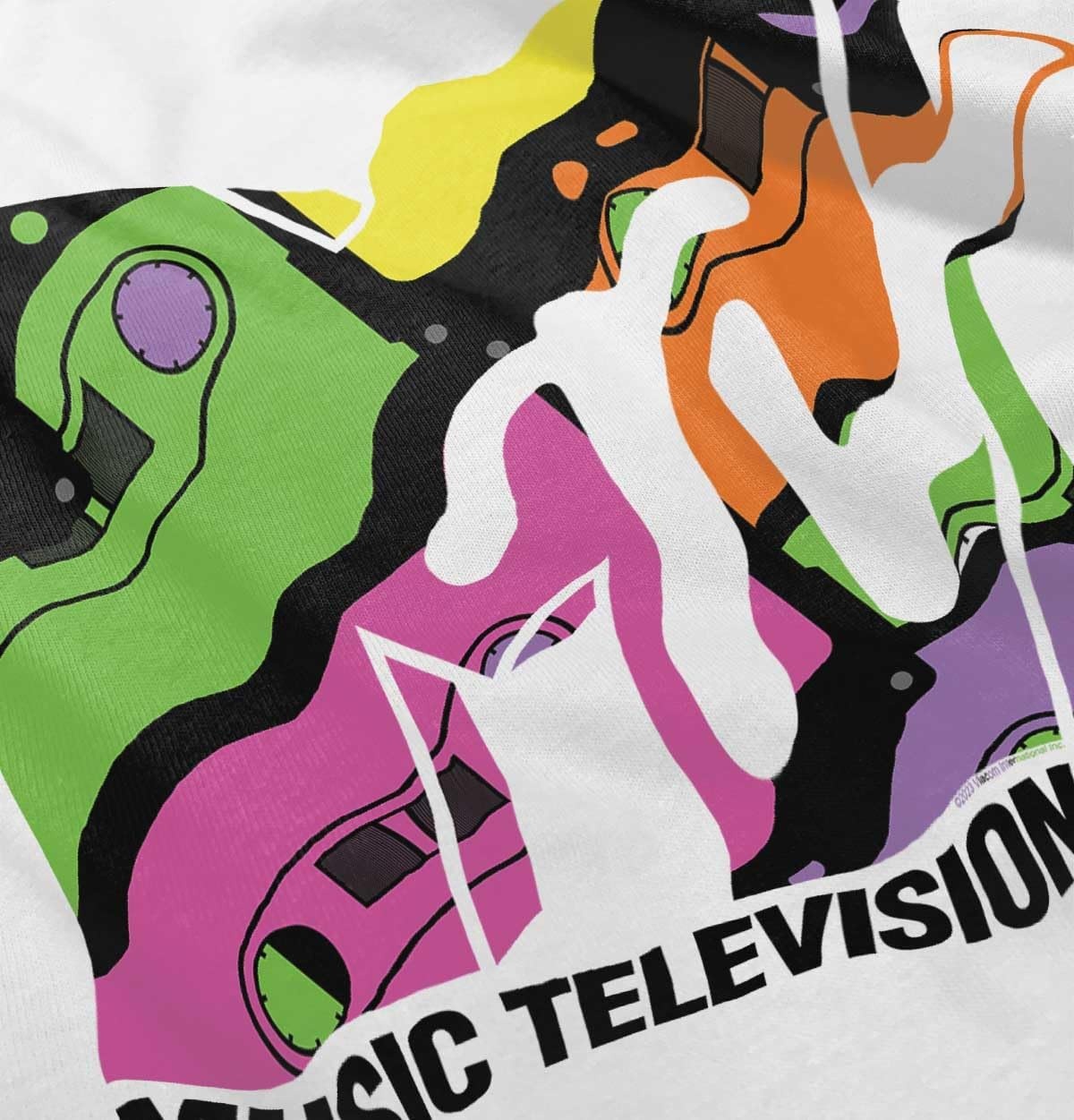 image:imageRetro 80s MTV Cassette Tapes Logo Toddler Boy Girl T ShirtWhite