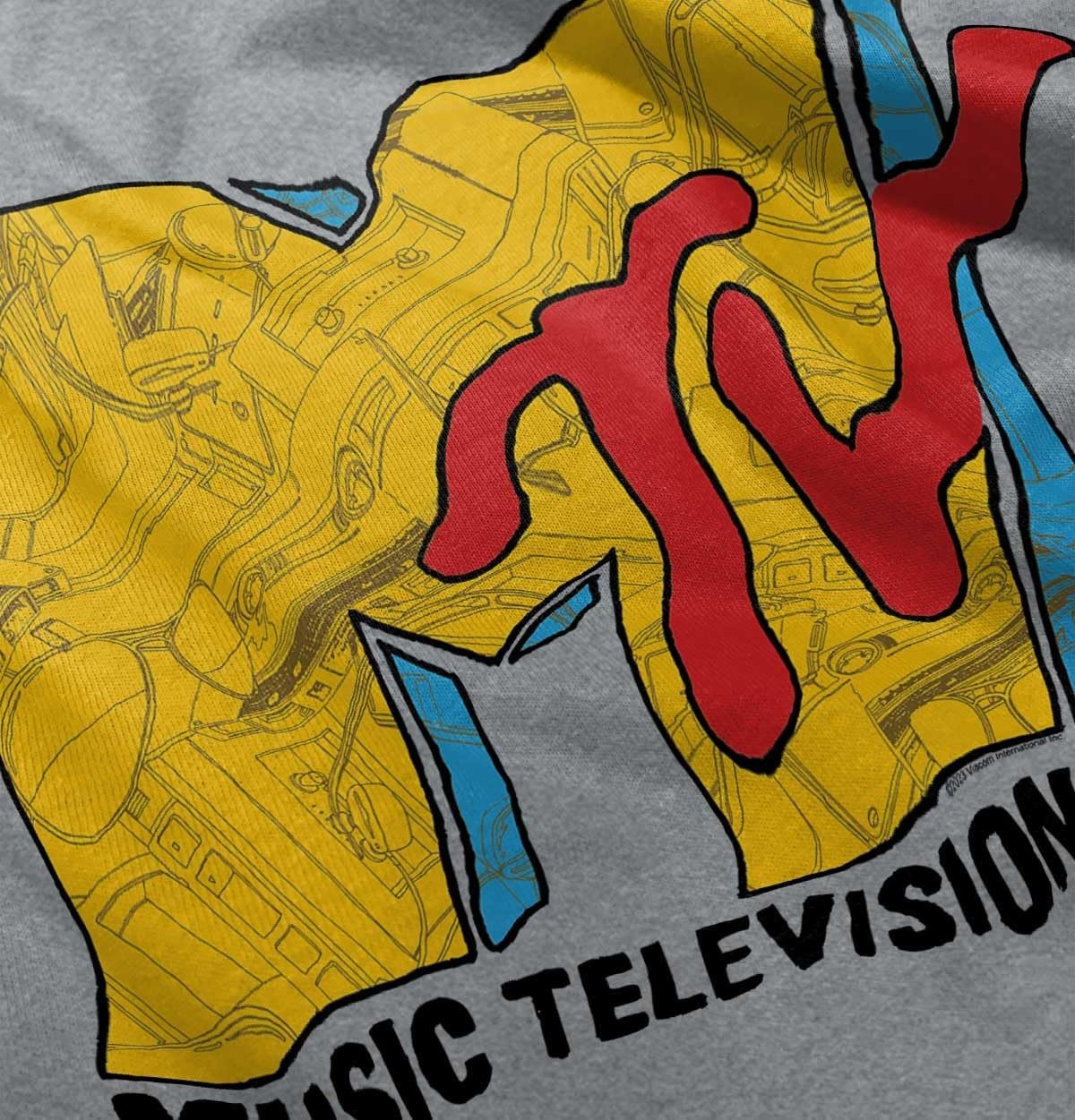image:imageRetro Classic MTV Collage Logo Toddler Boy Girl T ShirtHeather
