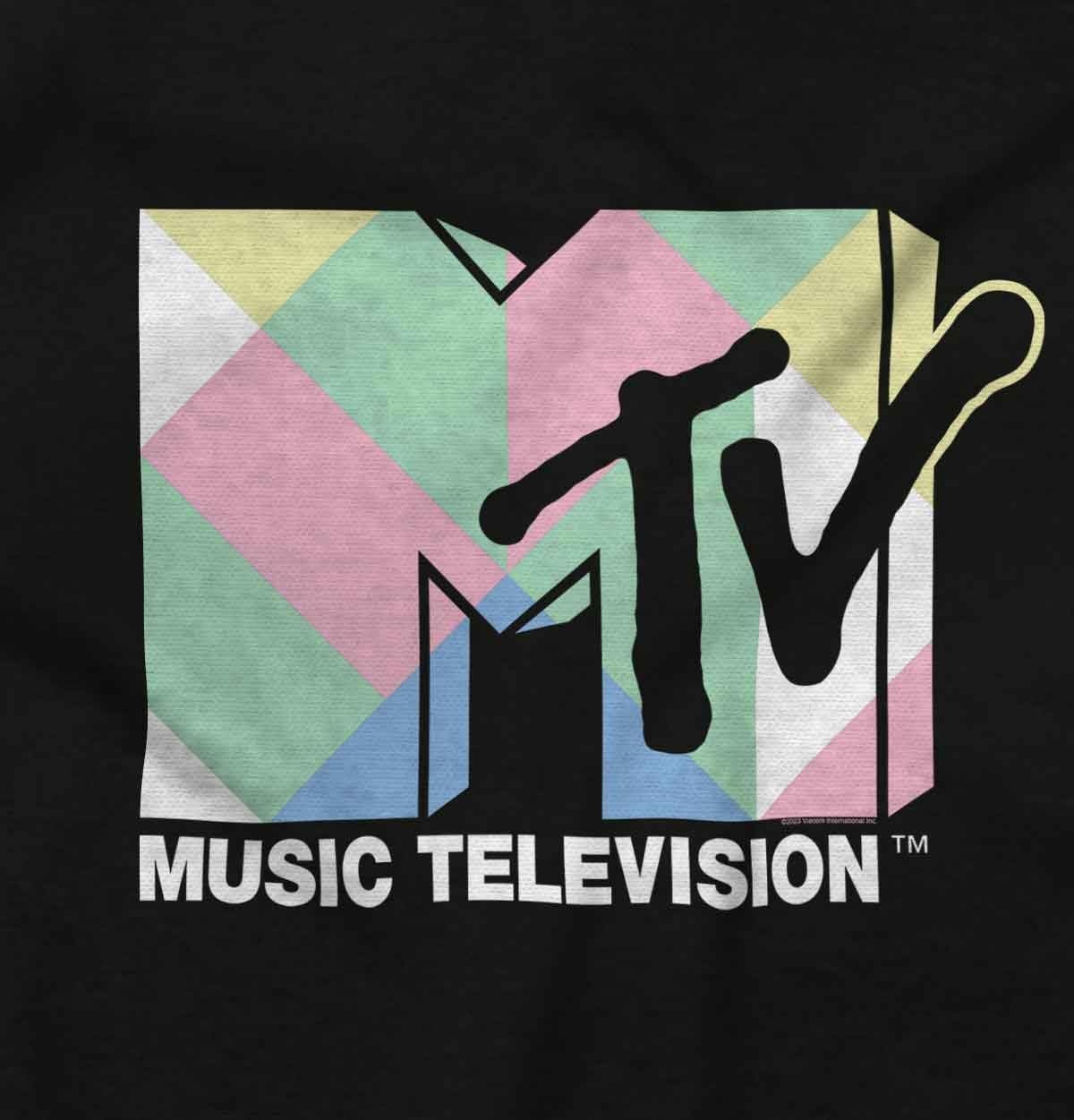 image:imageBrisco Brands Retro MTV Colorful Blocks Logo Baby Romper Boys or GirlsBlack
