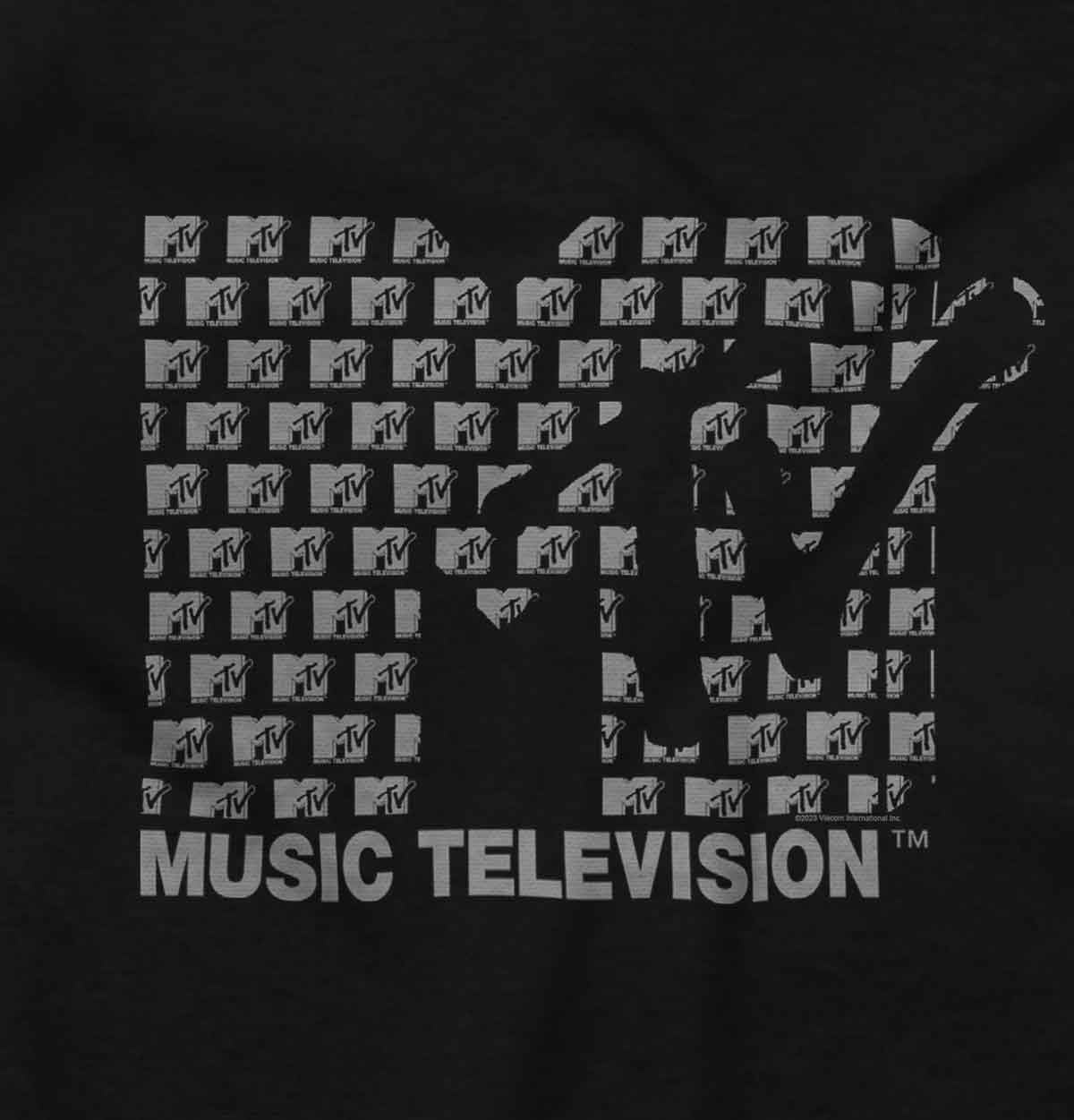 image:imageBrisco Brands Retro MTV Music Television Logo Baby Romper Boys or GirlsBlack