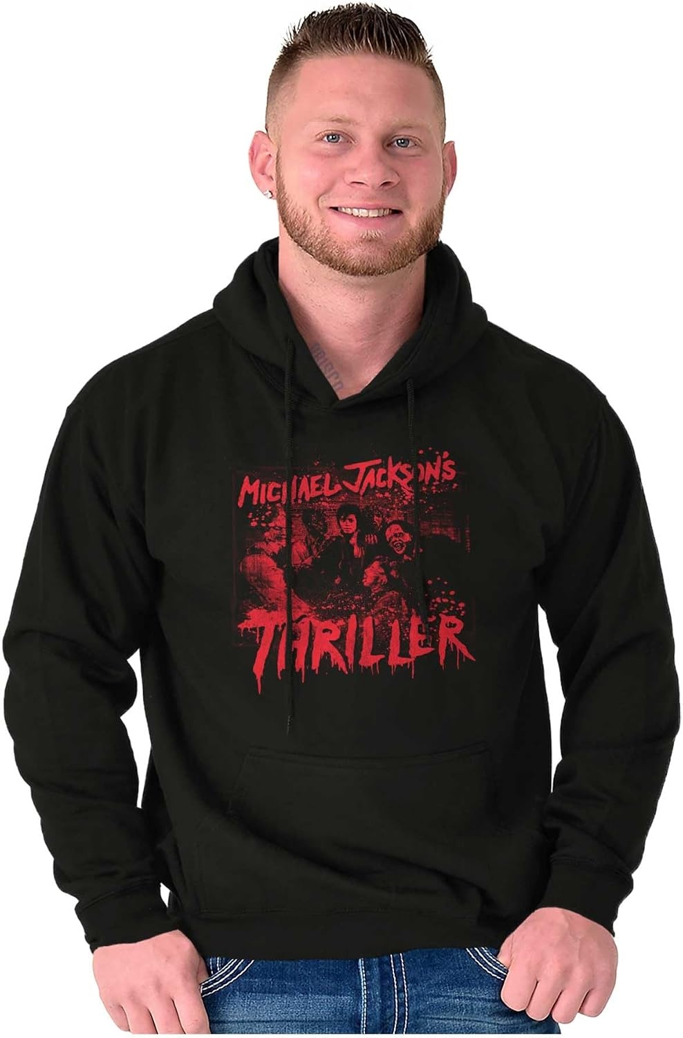 image:imageMichael Jacksons Thriller Halloween Hoodie Sweatshirt Women MenBlack