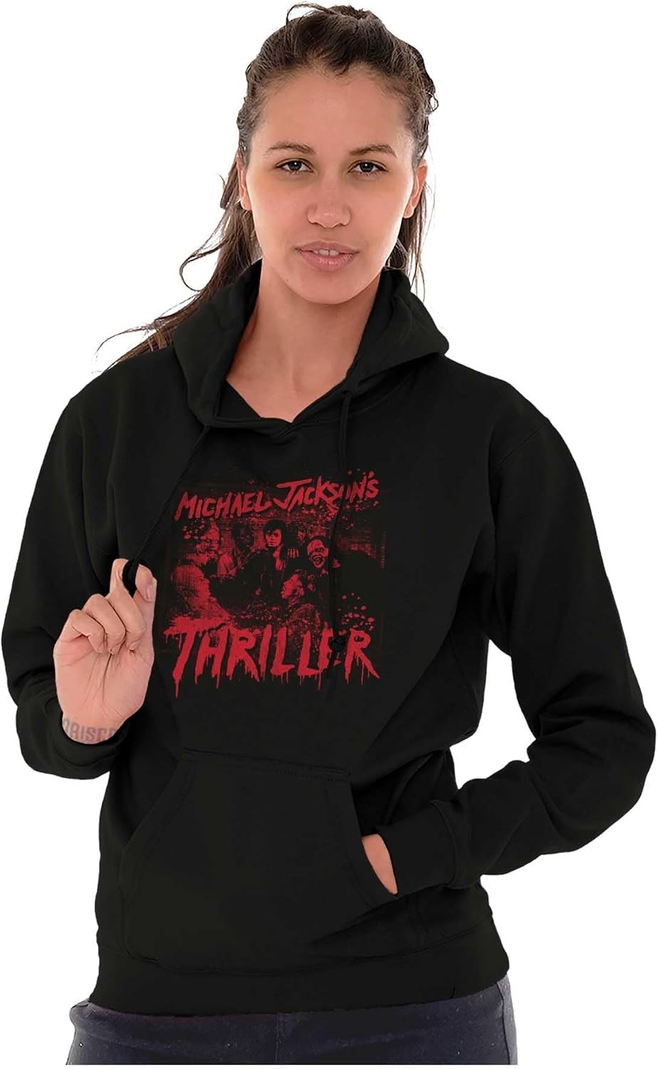 image:imageMichael Jacksons Thriller Halloween Hoodie Sweatshirt Women MenBlack
