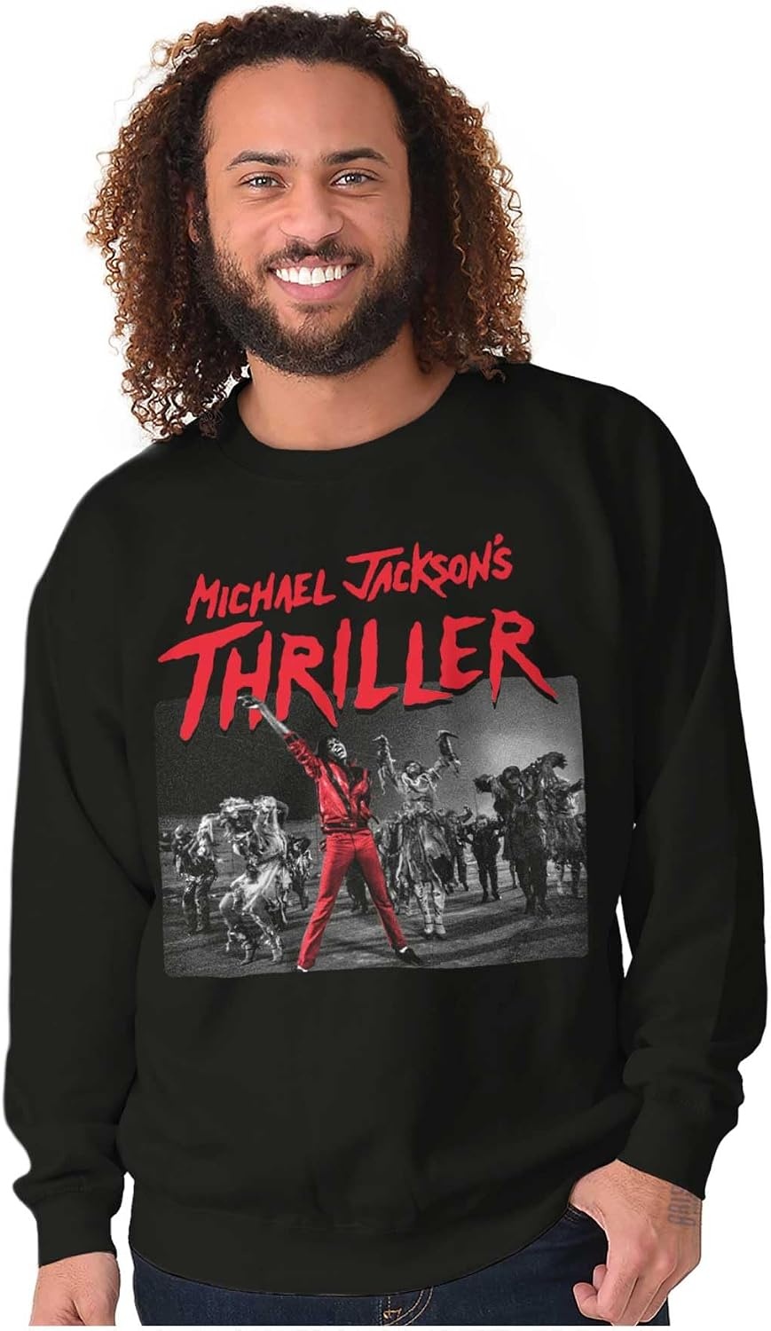 image:imageMichael Jacksons Thriller Music Video Sweatshirt for Men or WomenBlack