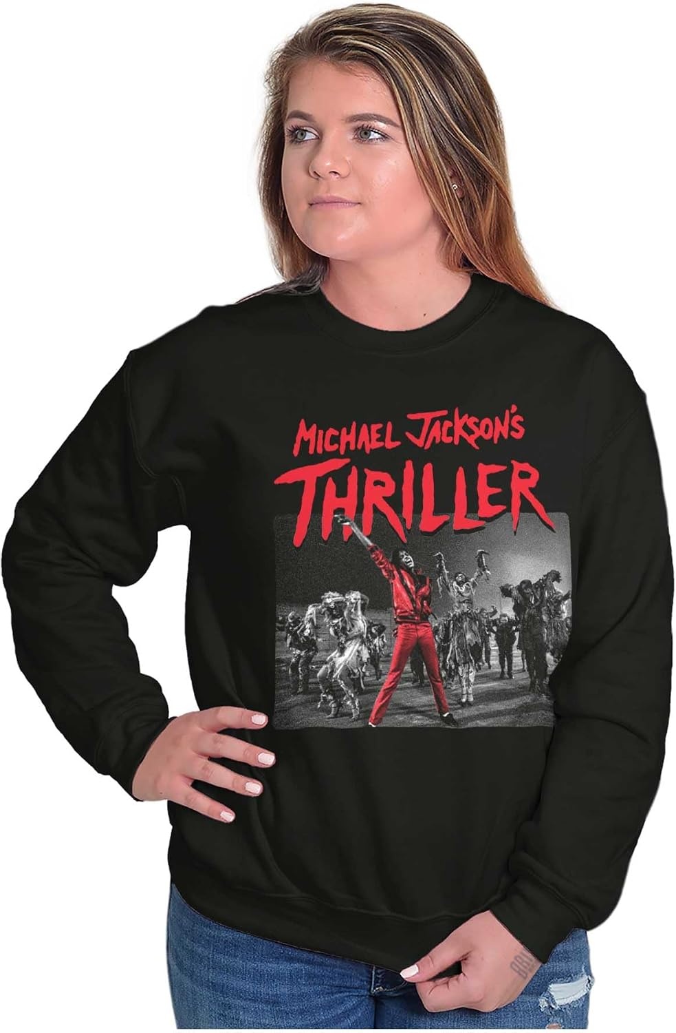 image:imageMichael Jacksons Thriller Music Video Sweatshirt for Men or WomenBlack