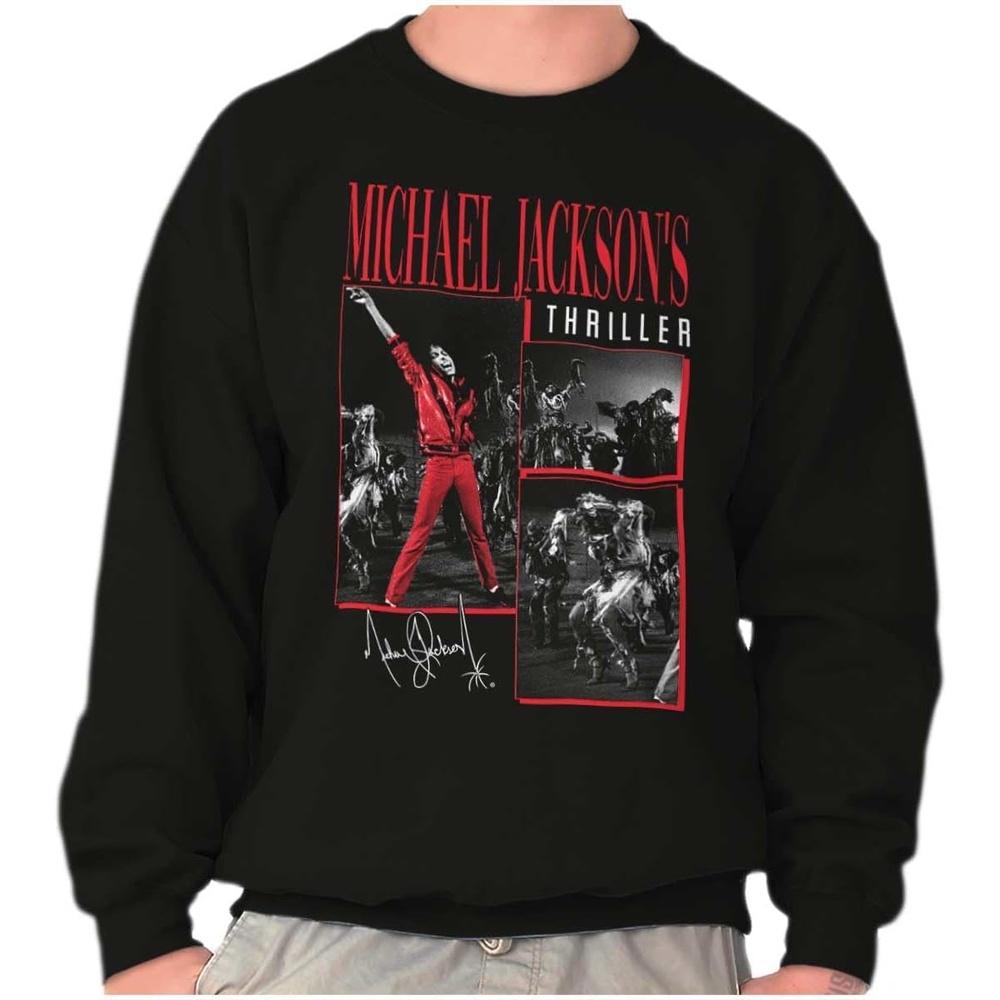 image:imageMichael Jacksons Thriller Dancers Sweatshirt for Men or WomenBlack