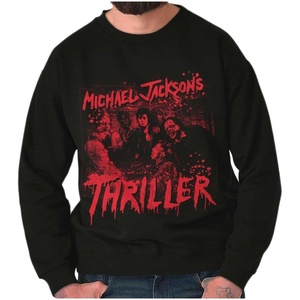 Michael Jackson’s Thriller Halloween Sweatshirt for Men or Women(Black)