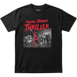 Michael Jacksons Thriller Music Video Graphic T Shirt Men or Women(Black)