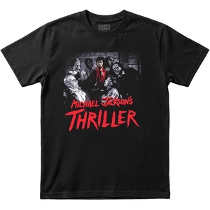 Michael Jackson’s Thriller Zombies Graphic T Shirt Men or Women(Black)