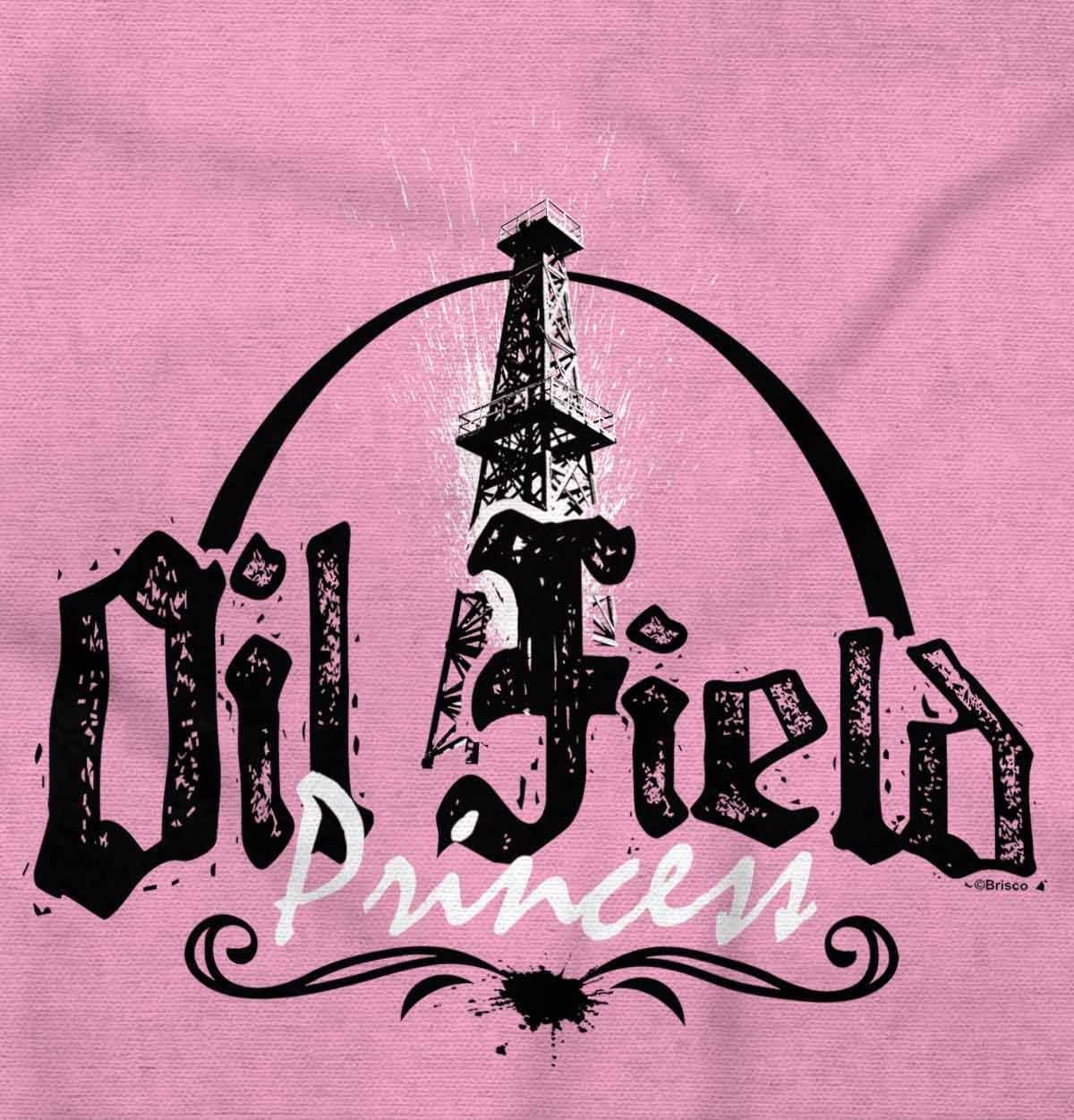 image:imageBrisco Brands North Dakota Oil Field Princess Cute Baby Bodysuit Jumper GirlsPink