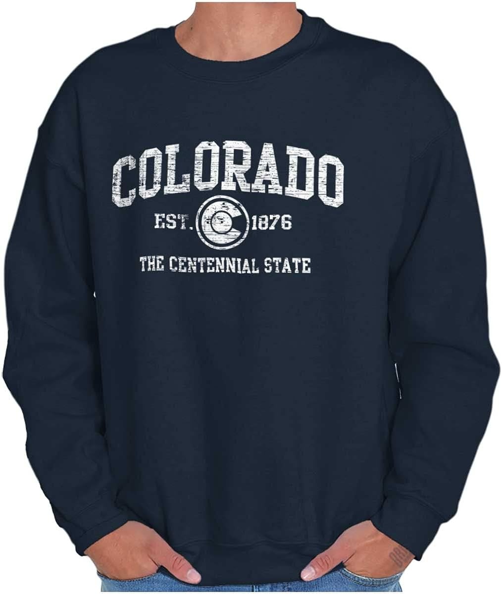 image:imageClassic Vintage American State Souvenir Sweatshirt for Men and WomenNavy
