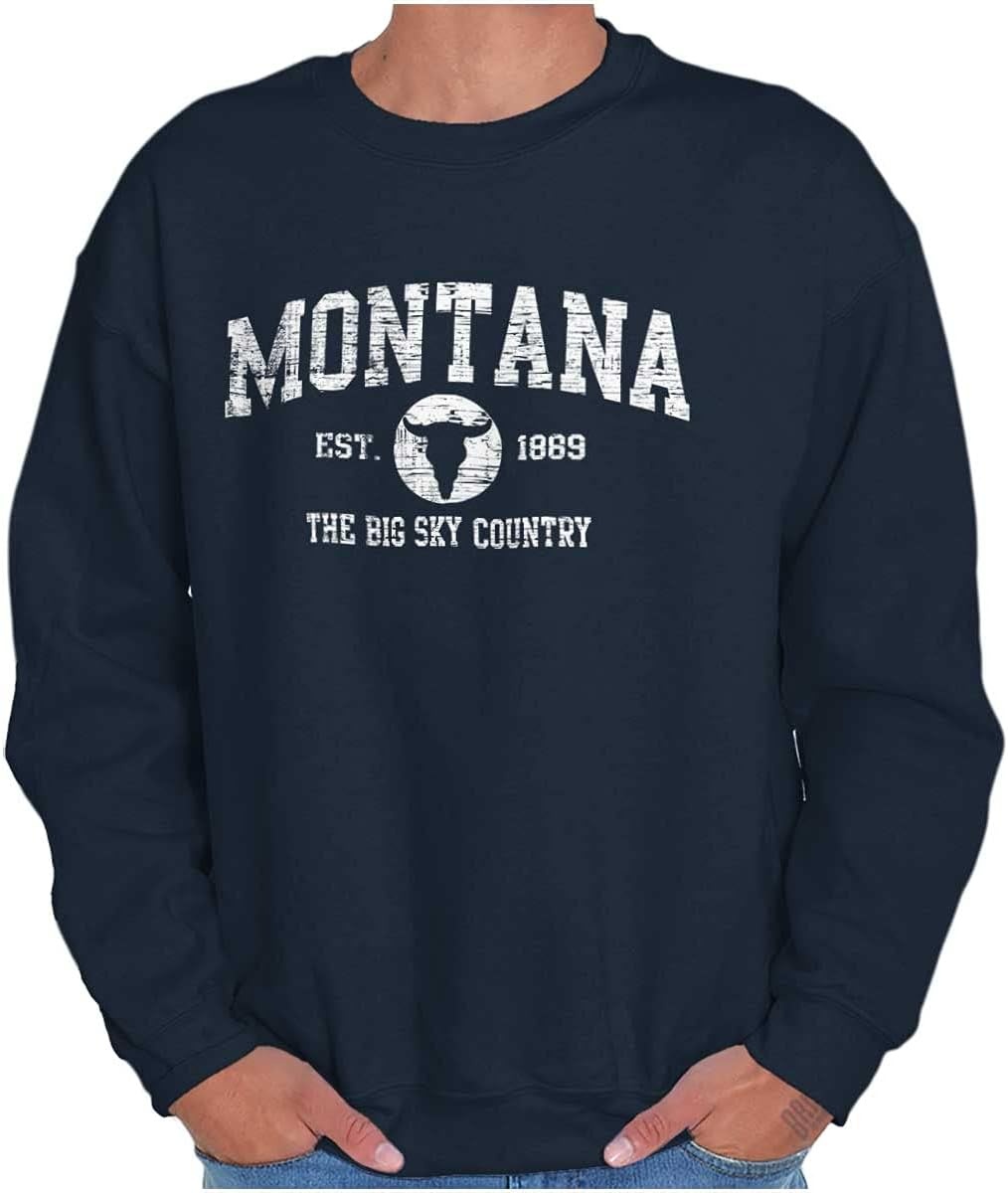 image:imageClassic Vintage American State Souvenir Sweatshirt for Men and WomenNavy