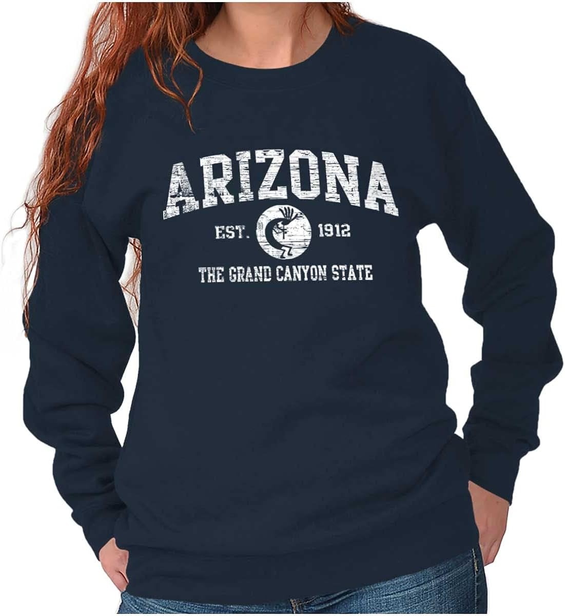 image:imageClassic Vintage American State Souvenir Sweatshirt for Men and WomenNavy