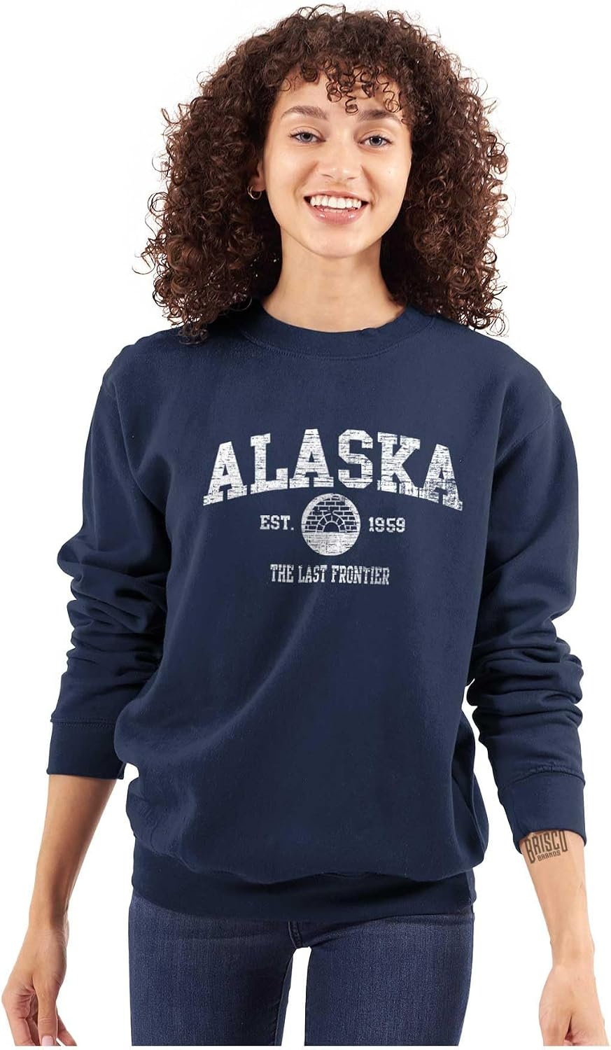 image:imageClassic Vintage American State Souvenir Sweatshirt for Men and WomenNavy