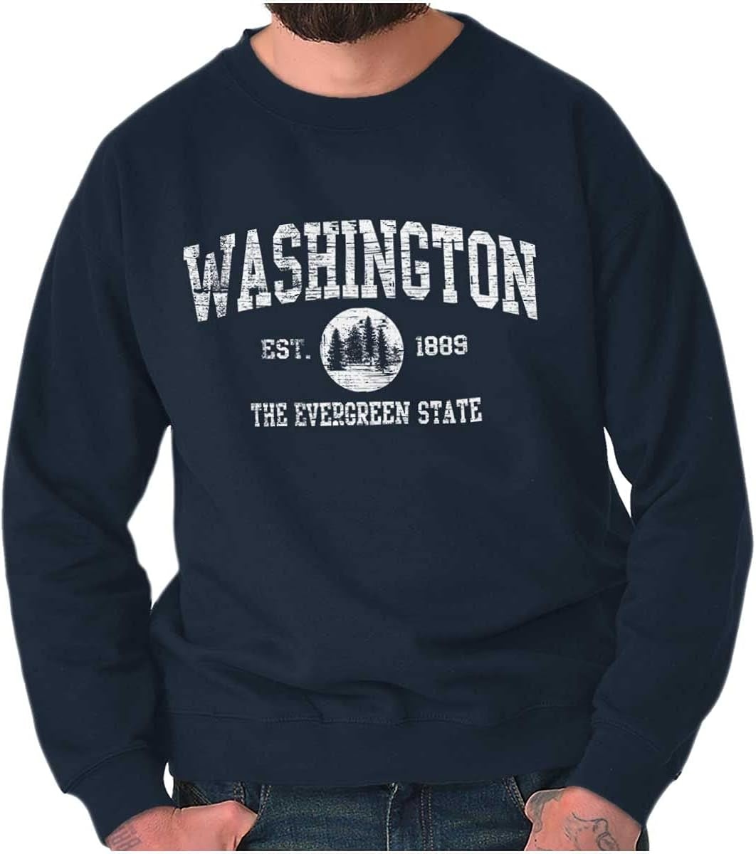image:imageClassic Vintage American State Souvenir Sweatshirt for Men and WomenNavy